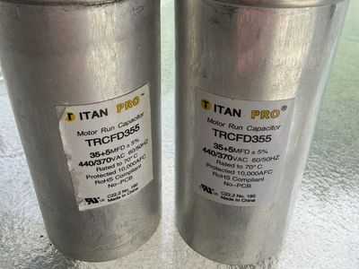 Titan Pro 35+5 Capacitors for AC Unit