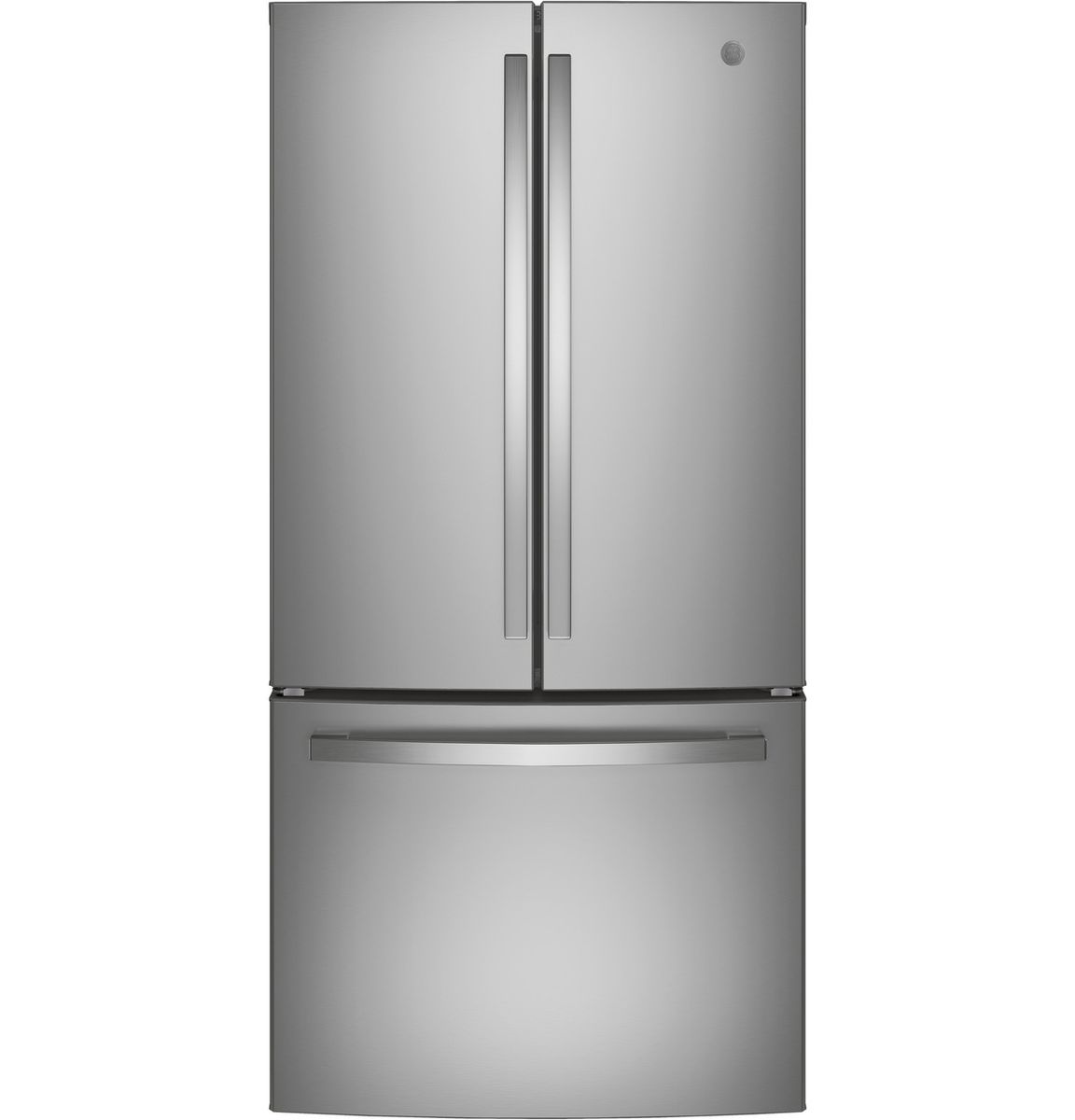 GE GWE19JYLFS 18.6 Cu. Ft. Counter-Depth French-Door Refrigerator - Like New