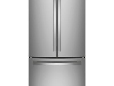 GE GWE19JYLFS 18.6 Cu. Ft. Counter-Depth French-Door Refrigerator - Like New