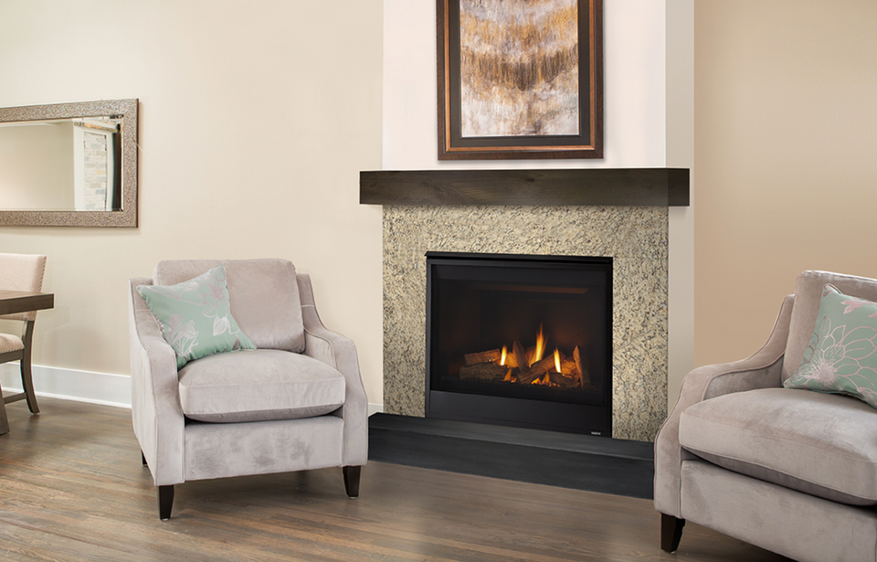 Majestic Quartz 36" Direct Vent Gas Fireplace