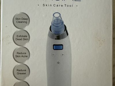 Blue Orchids Rechargeable Facial Skin Care Tool Vacuum Blackhead Remover