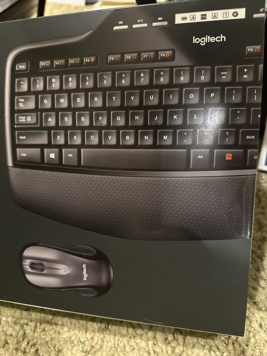 Logitech keyboard and mouse combo new in box