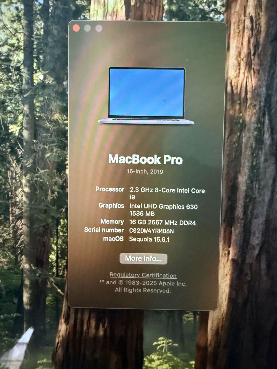 MacBook Pro 2.3GHz 16GB