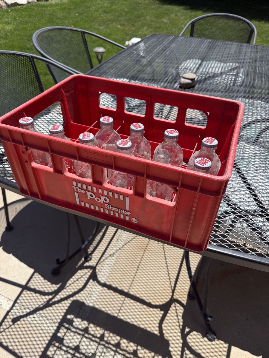 Vintage Pop Shoppe Crate