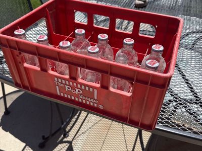 Vintage Pop Shoppe Crate