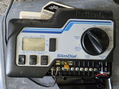 Irritrol SlimDial 6-Station Irrigation Timer/Controller - Used, Good Condition