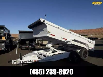 2026 RawMaxx 7X14 14K PKX Dump Trailer