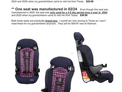 Costco Kids - Toddler Booster Car Seat