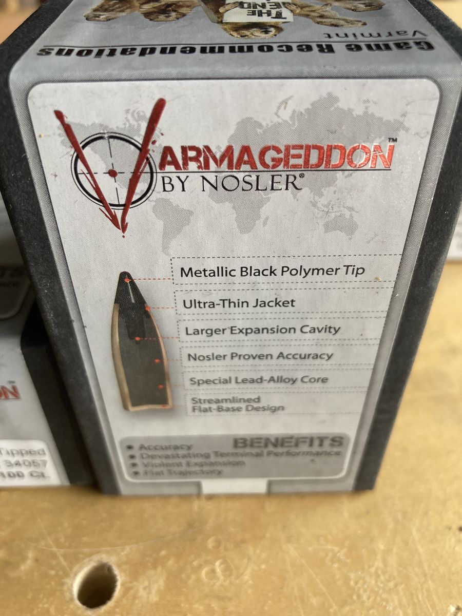 Nobler Armageddon 30 cal. Bullets