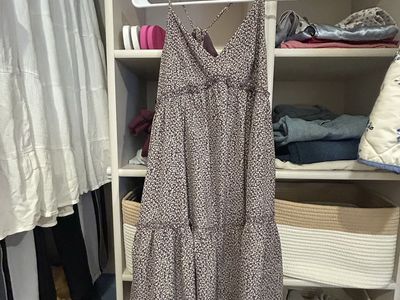 Purple Floral dress! Size small