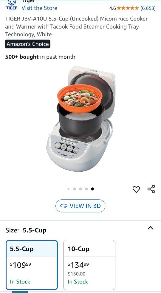 Tiger Rice Cooker and Warmer and Slow Cooker