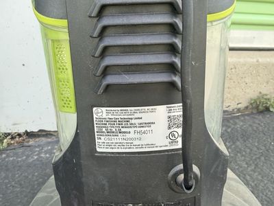 Hoover Floor Finishing Machine FH54011 Used Carpet Cleaner