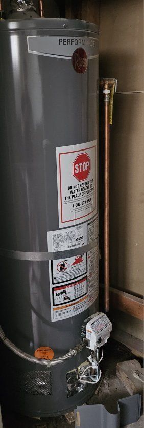 Free Water heater for Scrap metal.