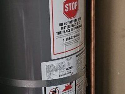 Free Water heater for Scrap metal.
