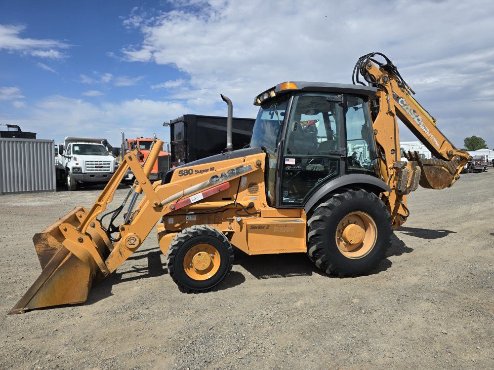 2007 Case 580 SuperM 4wd Extendahoe Backhoe 3,500h