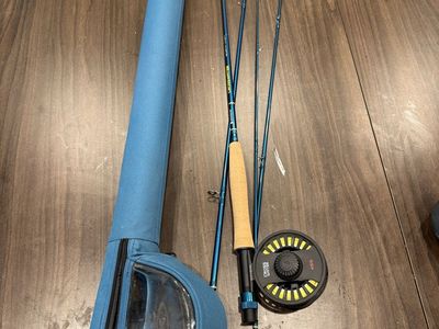 Fly fishing rod with case