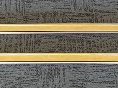 Artistree Mottled Gold Melt Picture Framing Wood Strips Made In Italy - 10 Feet