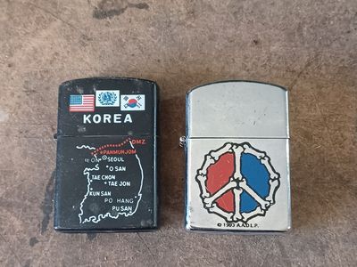 Vintage cigarette lighters