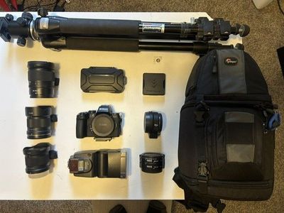 Nikon Z 50 II Mirrorless Camera Plus Lenses and Other Accessories
