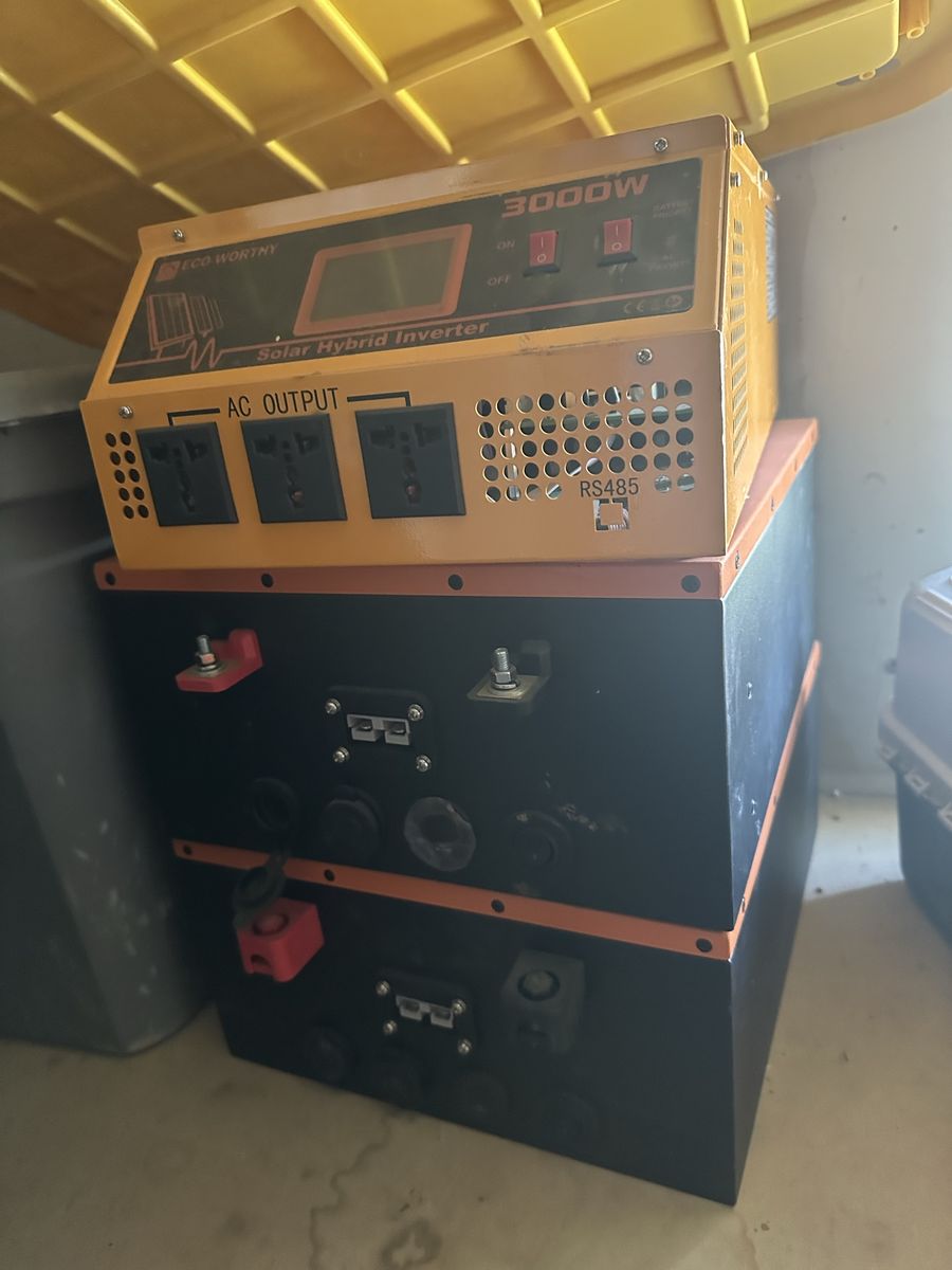 Solar Batterry and Sloar Inverter