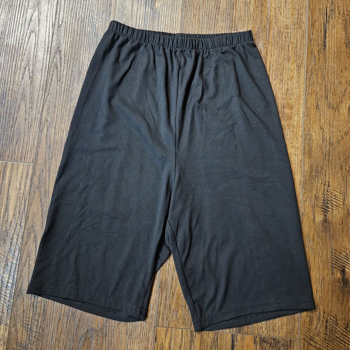 Womens Black Biker Shorts Size S