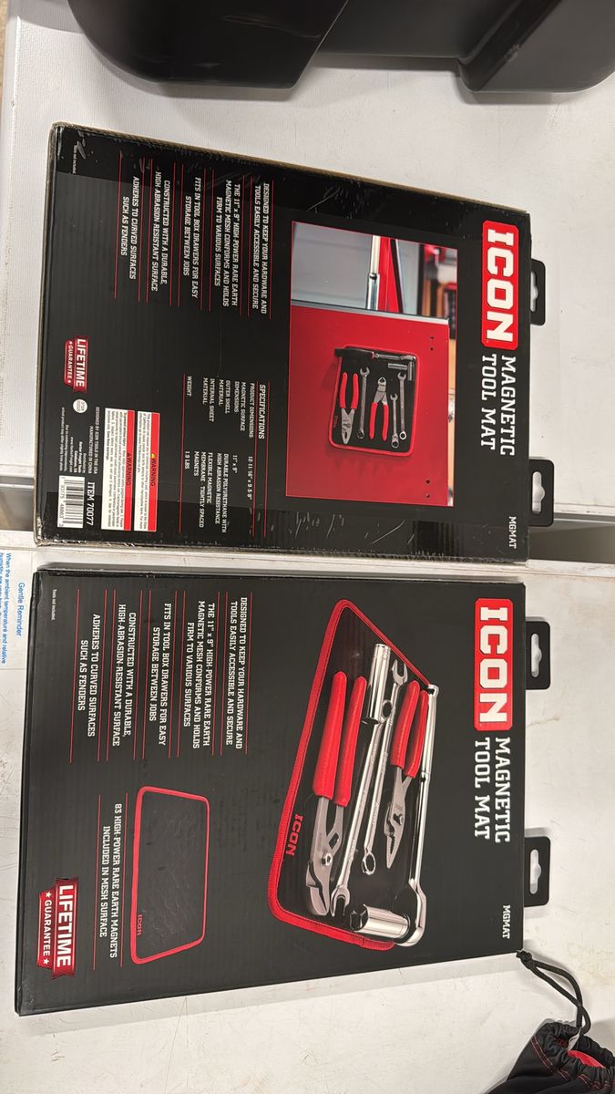 Icon tool magnetic mats. Firm price