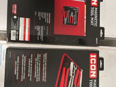Icon tool magnetic mats. Firm price