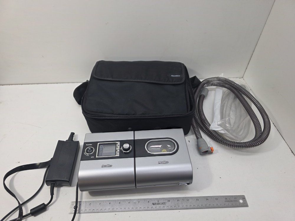 ResMed AirSense S9 AutoSet CPAP Machine with Case and Tubing
