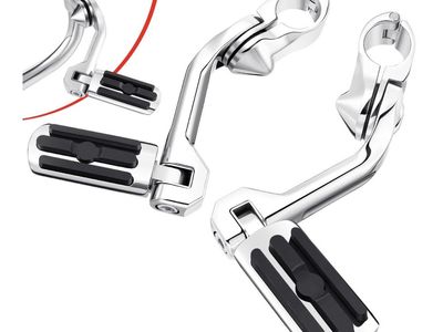 Adjustable Foot Pegs Fits Harley Touring Street Glide Softail. Brand New in original Packaging $75.00