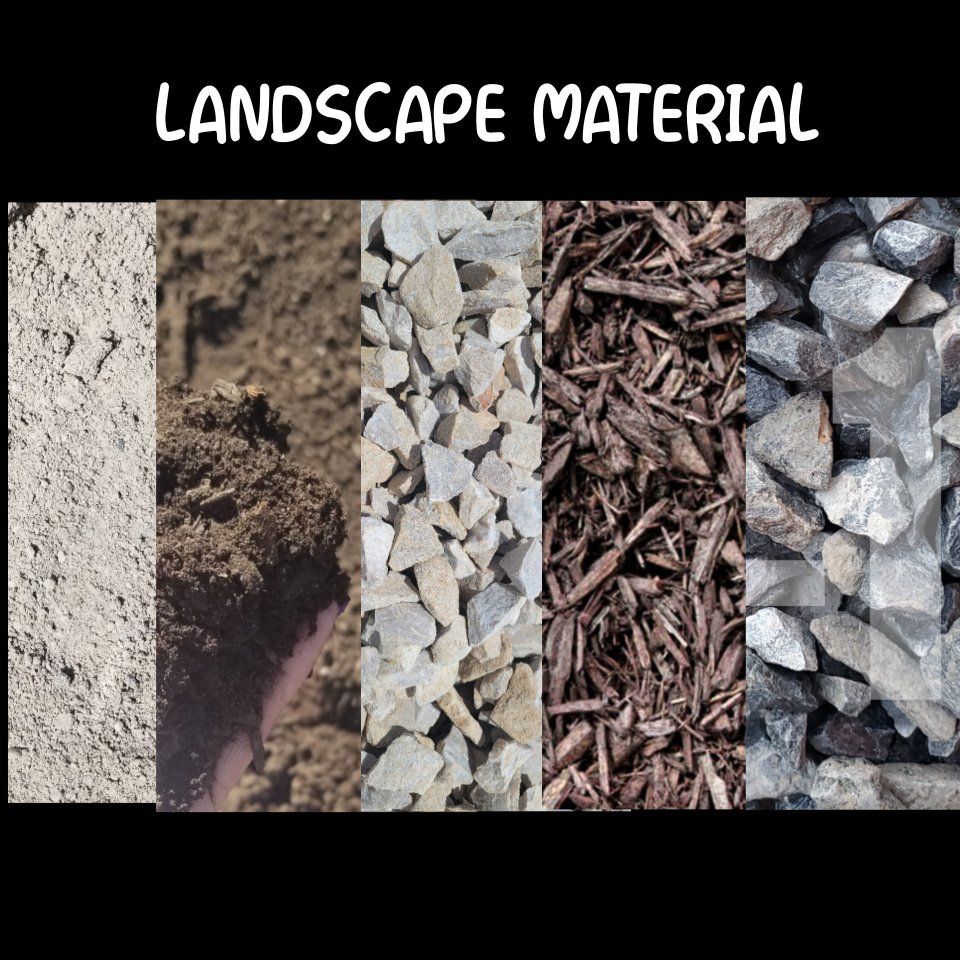 LANDSCAPE MATERIALS AVAILABLE- MEMORIAL DAY SALE- THIS WEEK ONLY