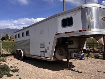 2003 Exiss 4 horse Livestock Trailer with Living Quarters