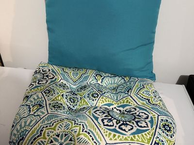Chair back and seat cushions