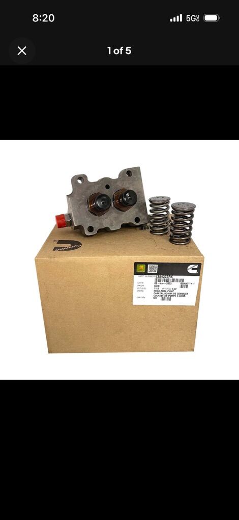 15 Liter ISX QSX OEM Cummins HEAD FUEL PUMP