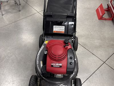 Honda HRC216HXA commercial lawnmower