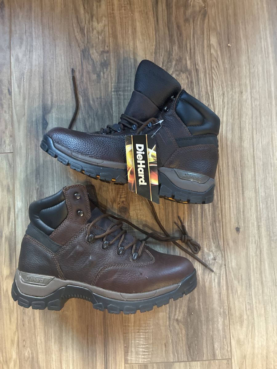Hiking boots DieHard US 10 M. Brown color