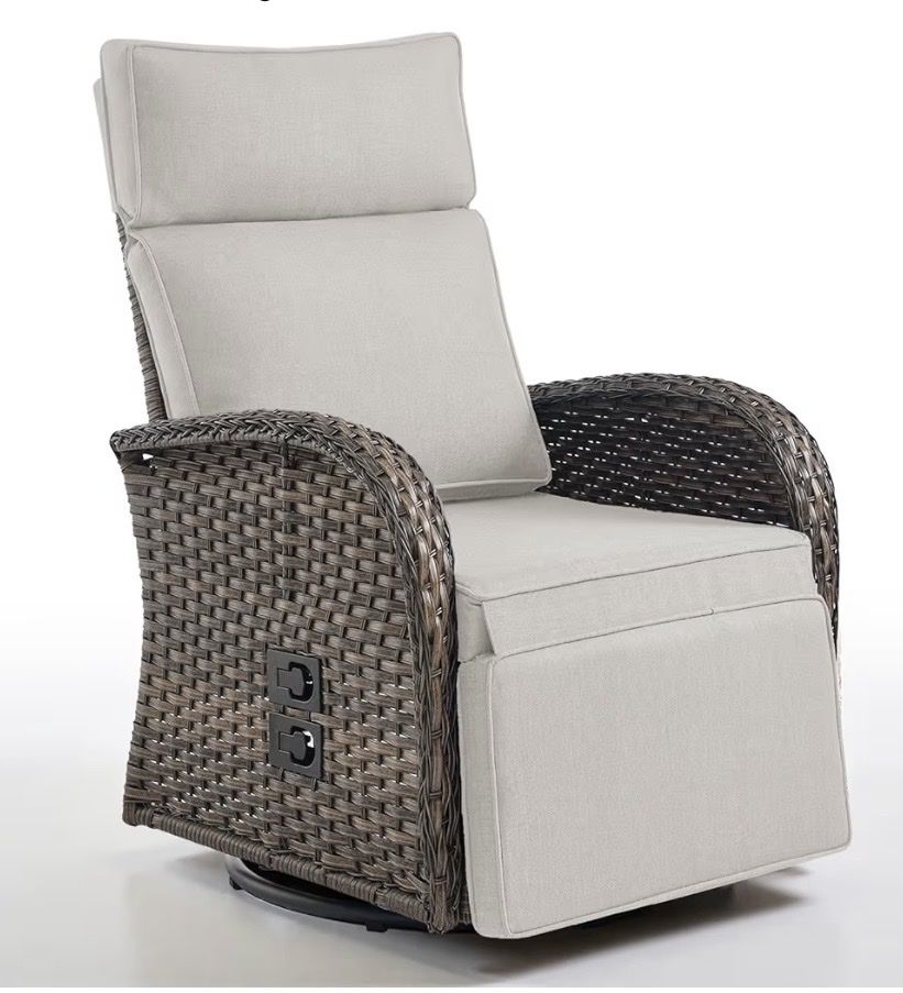 Brand new swivel recliner