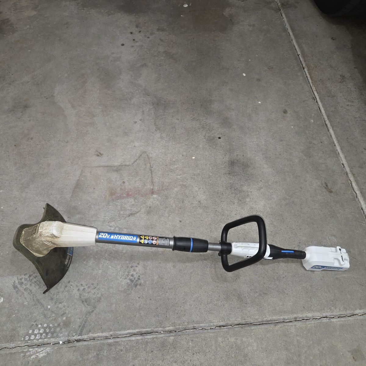HART 20V HYBRID String Trimmer/Edger - Cordless & Corded Electric Lawn Tool