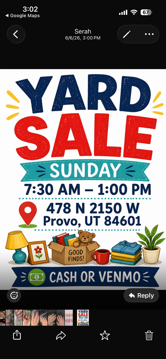 Yard Sale
