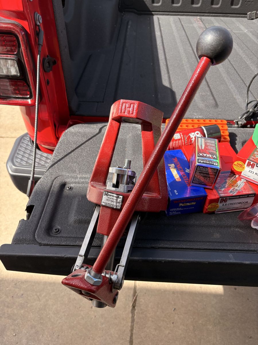 Hornady Reloading Setup Package, Press, Dies, Components & More, Must Take All