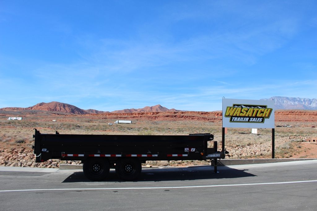 2026 PJ Trailers D8 8X14 Deckover Dump Trailer