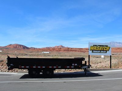 2026 PJ Trailers D8 8X14 Deckover Dump Trailer