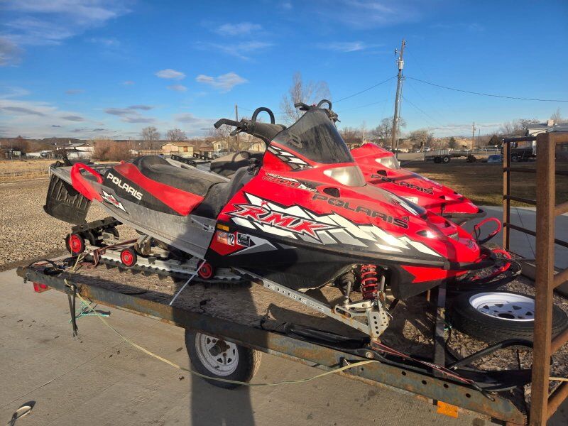 2005 and 2008 Polaris 800 RMK snowmobiles