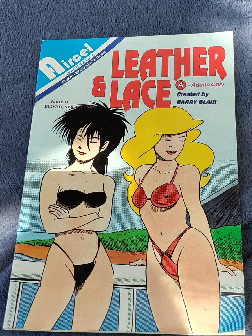 Leather & Lace #2 (of 4) Book II: Blood, Sex & Tears - Aircel Comics, Barry Blair - Adult Graphic Novel