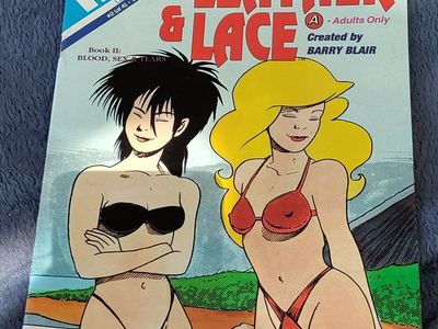 Leather & Lace #2 (of 4) Book II: Blood, Sex & Tears - Aircel Comics, Barry Blair - Adult Graphic Novel