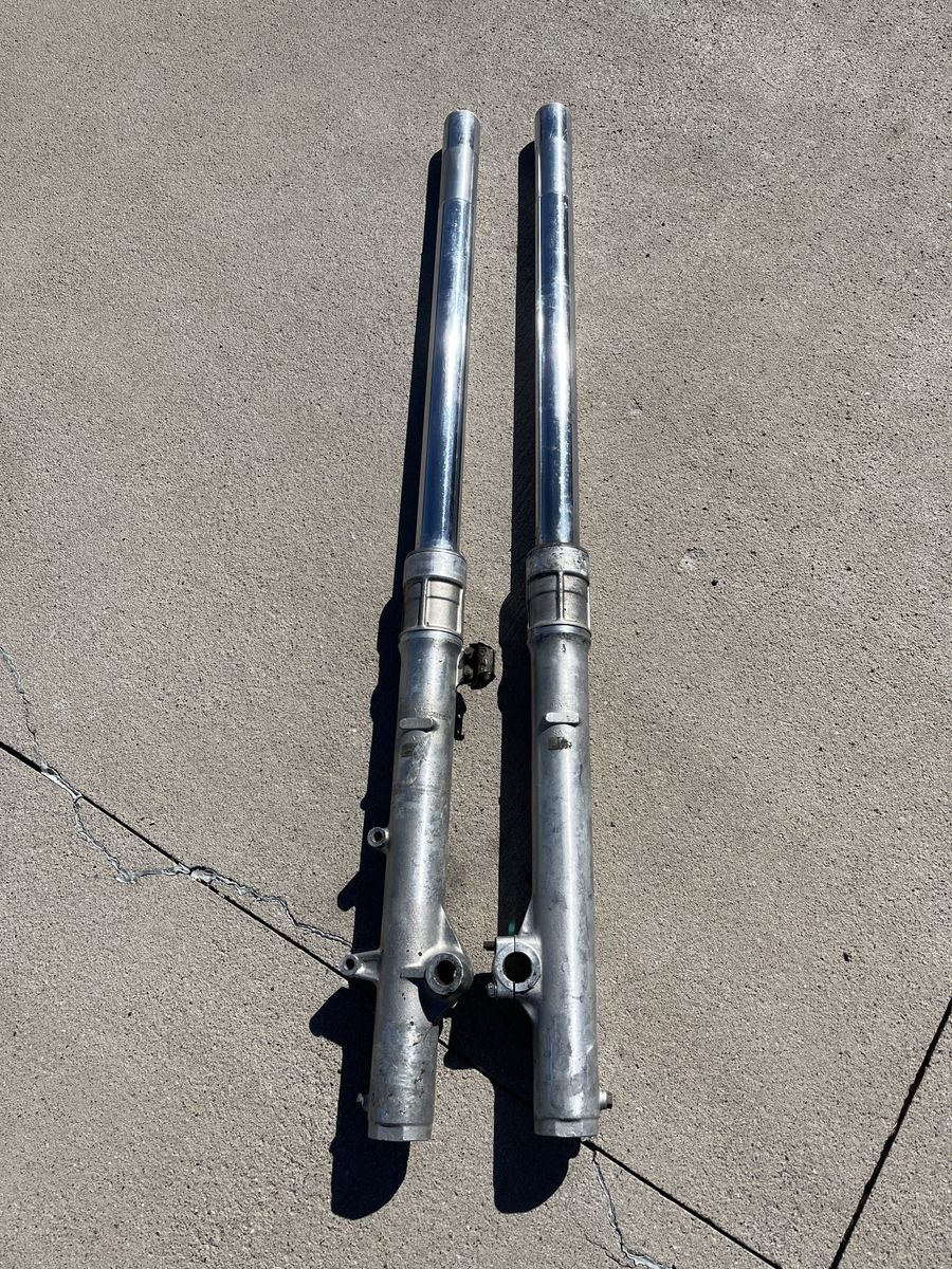 Vintage Yamaha YZ forks