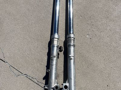 Vintage Yamaha YZ forks