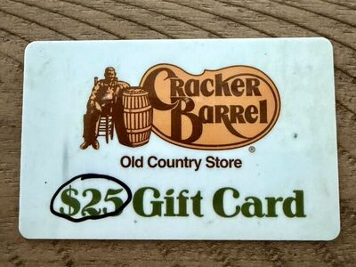 Cracker Barrel Gift Card
