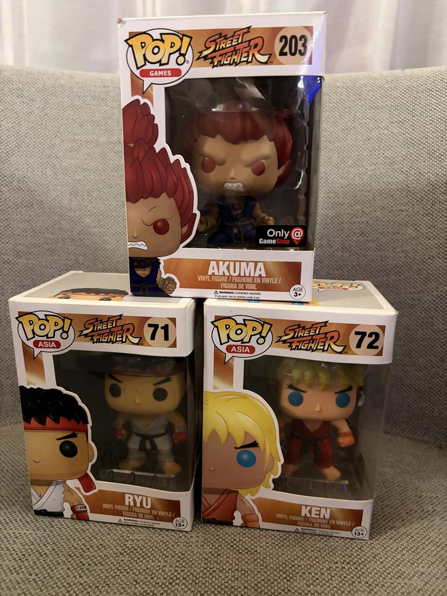 Street Fighter Funko Pop
