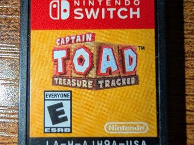 Captain Toad: Treasure Tracker - Nintendo Switch Game Cartridge, ESRB Everyone