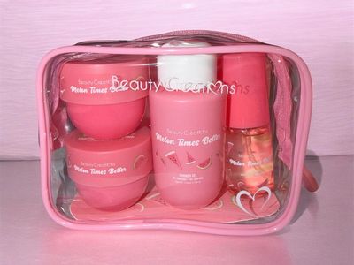 Beauty Creations Body Set: Shower Gel, Sugar Scrub, Body Butter, Body Mist